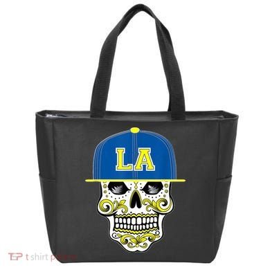 LA Sugar Skull Tote Bag