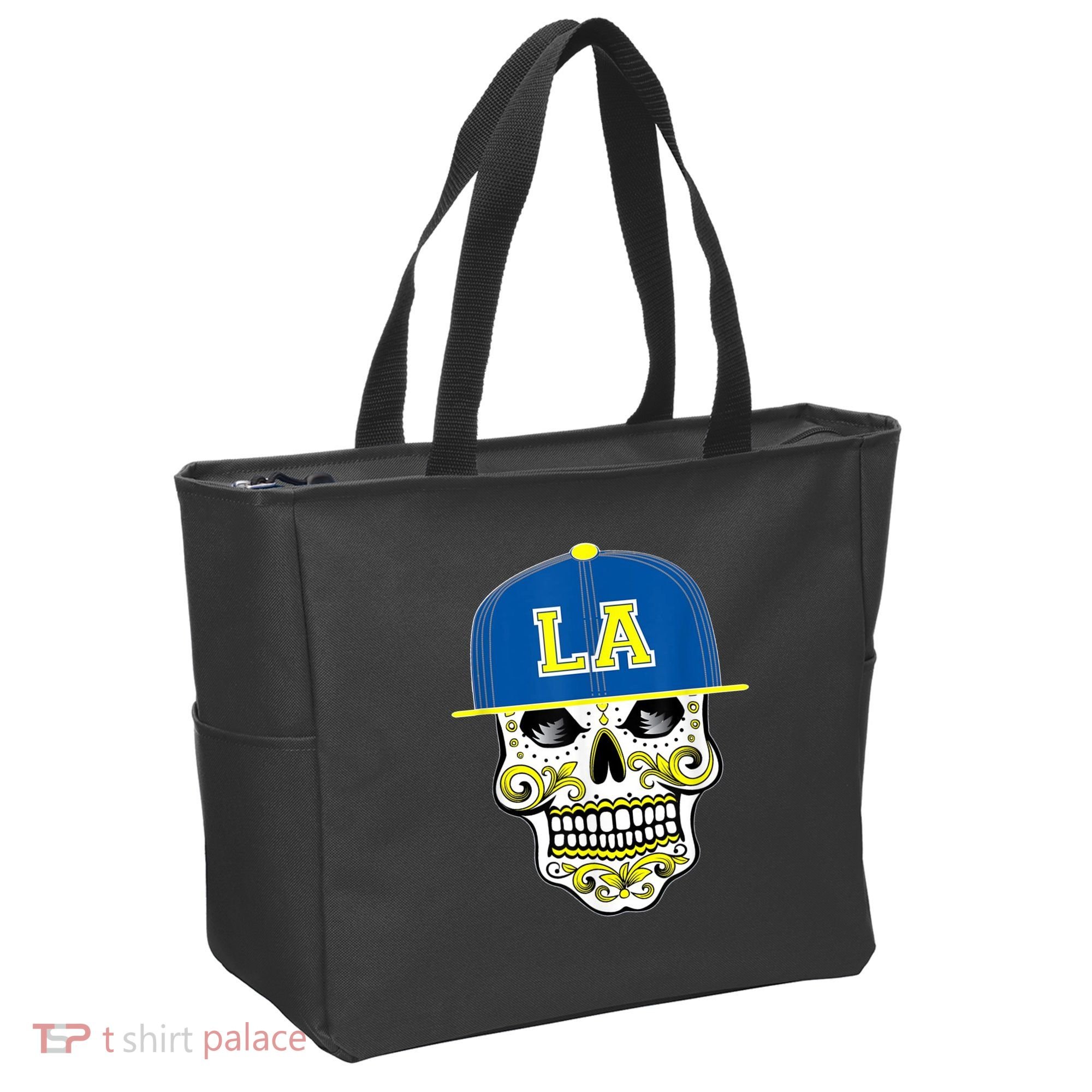 LA Sugar Skull Tote Bag