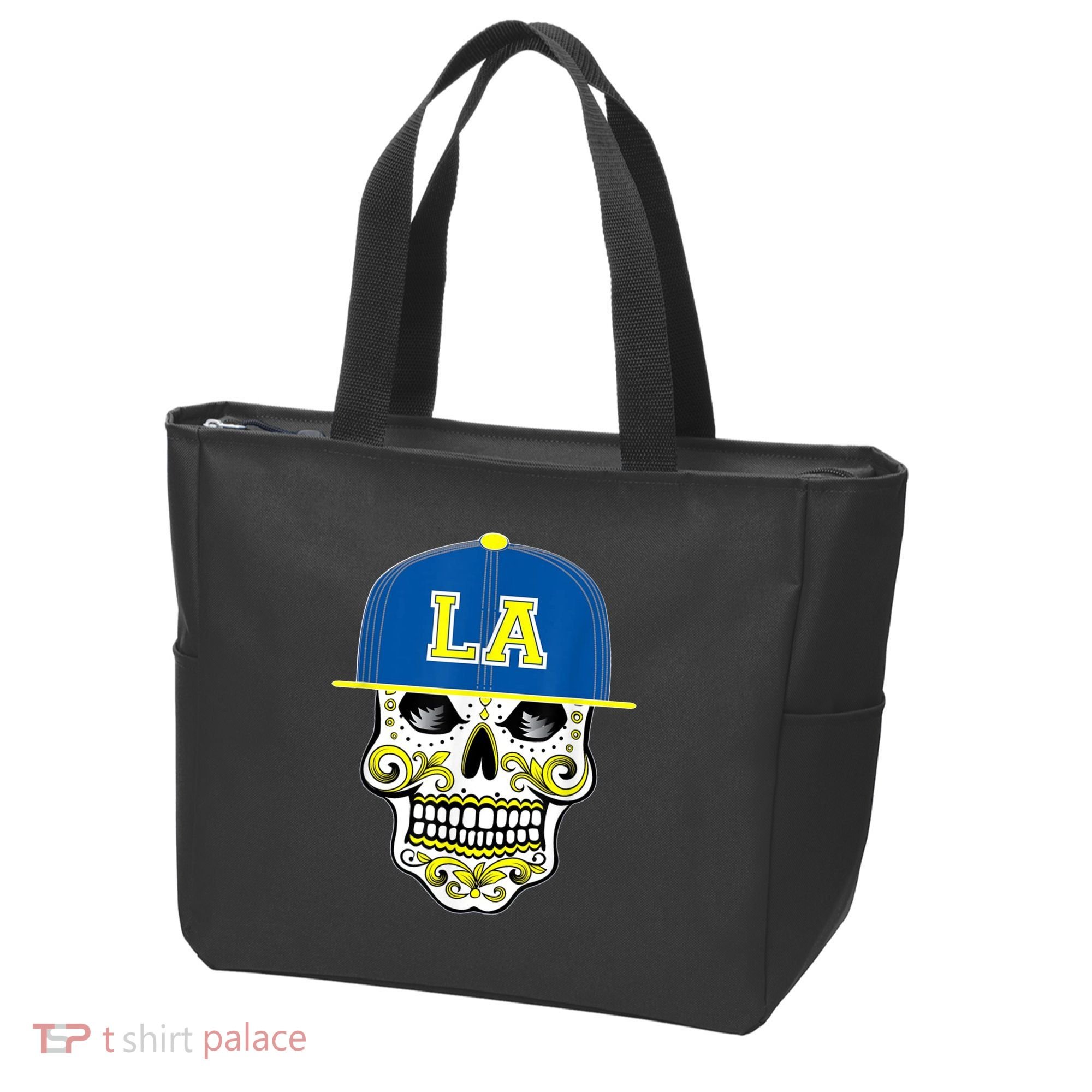 LA Sugar Skull Tote Bag