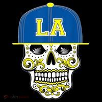 LA Sugar Skull Tote Bag thumb 4