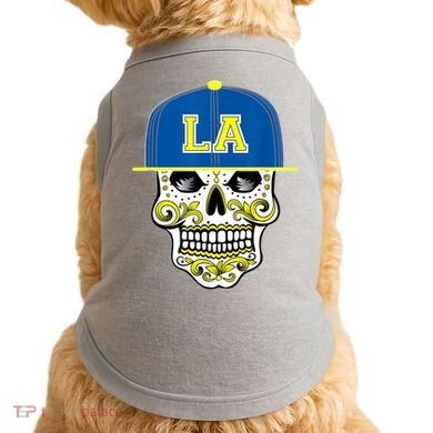 LA Sugar Skull Doggie Tank