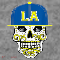LA Sugar Skull Pajama Set thumb 2