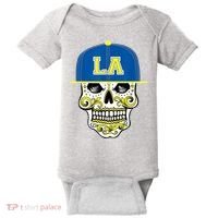LA Sugar Skull Baby Bodysuit thumb 0