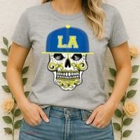LA Sugar Skull Women's T-Shirt thumb 2