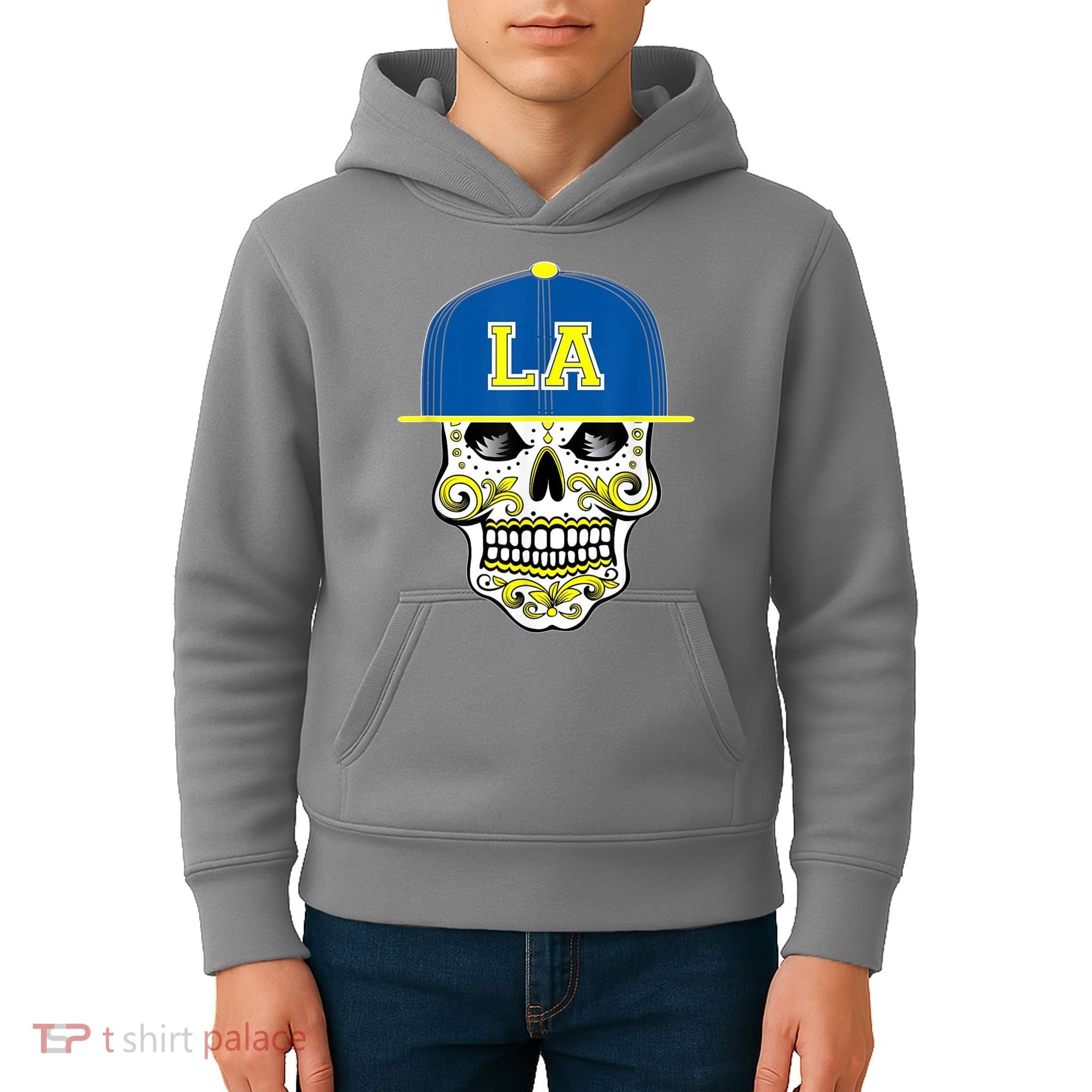 LA Sugar Skull Kids Hoodie
