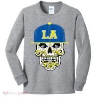 LA Sugar Skull Kids Long Sleeve Shirt thumb 0