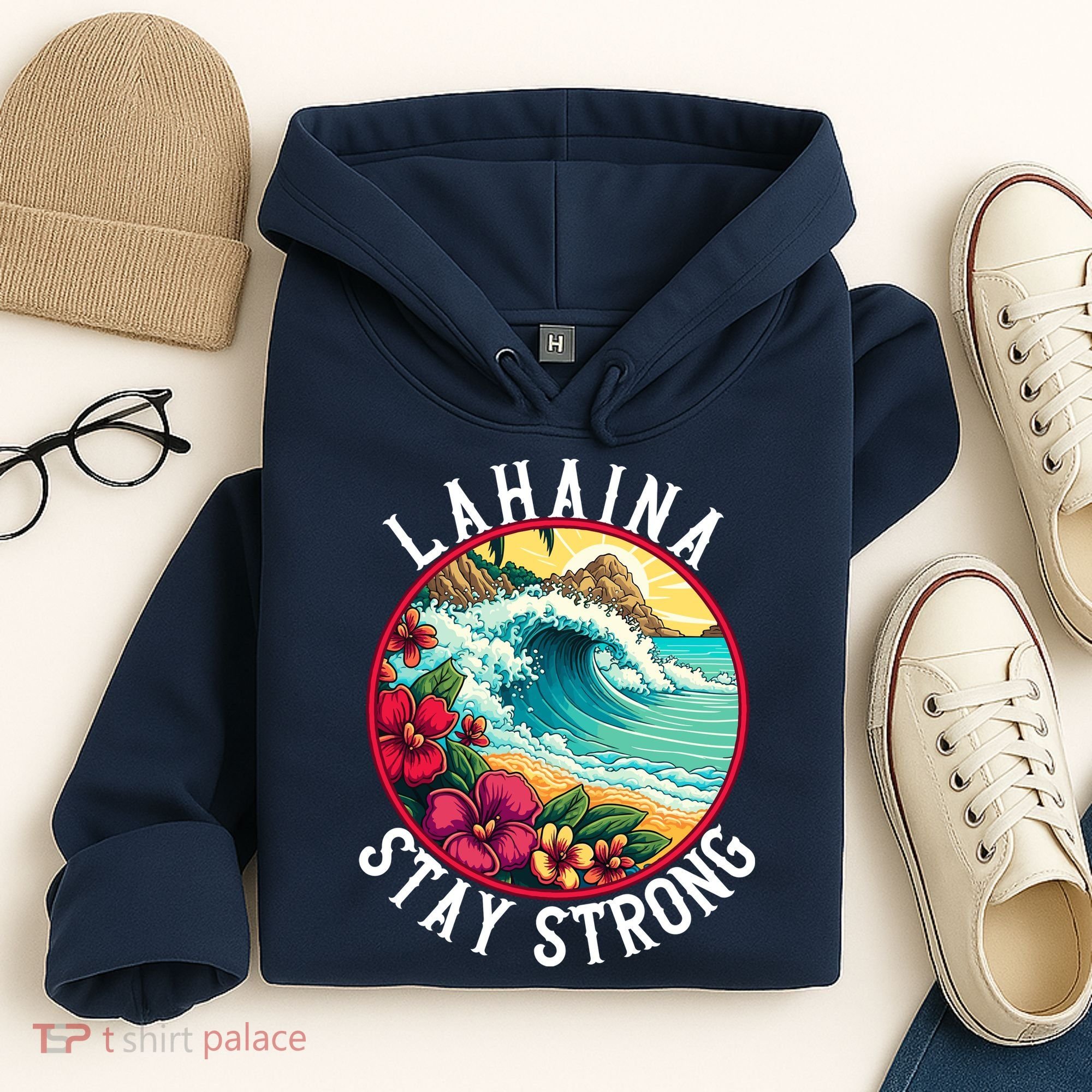 Lahaina Stay Strong Lahaina Fires Maui Strong Support Hawaii Hawaii Fires Hoodie
