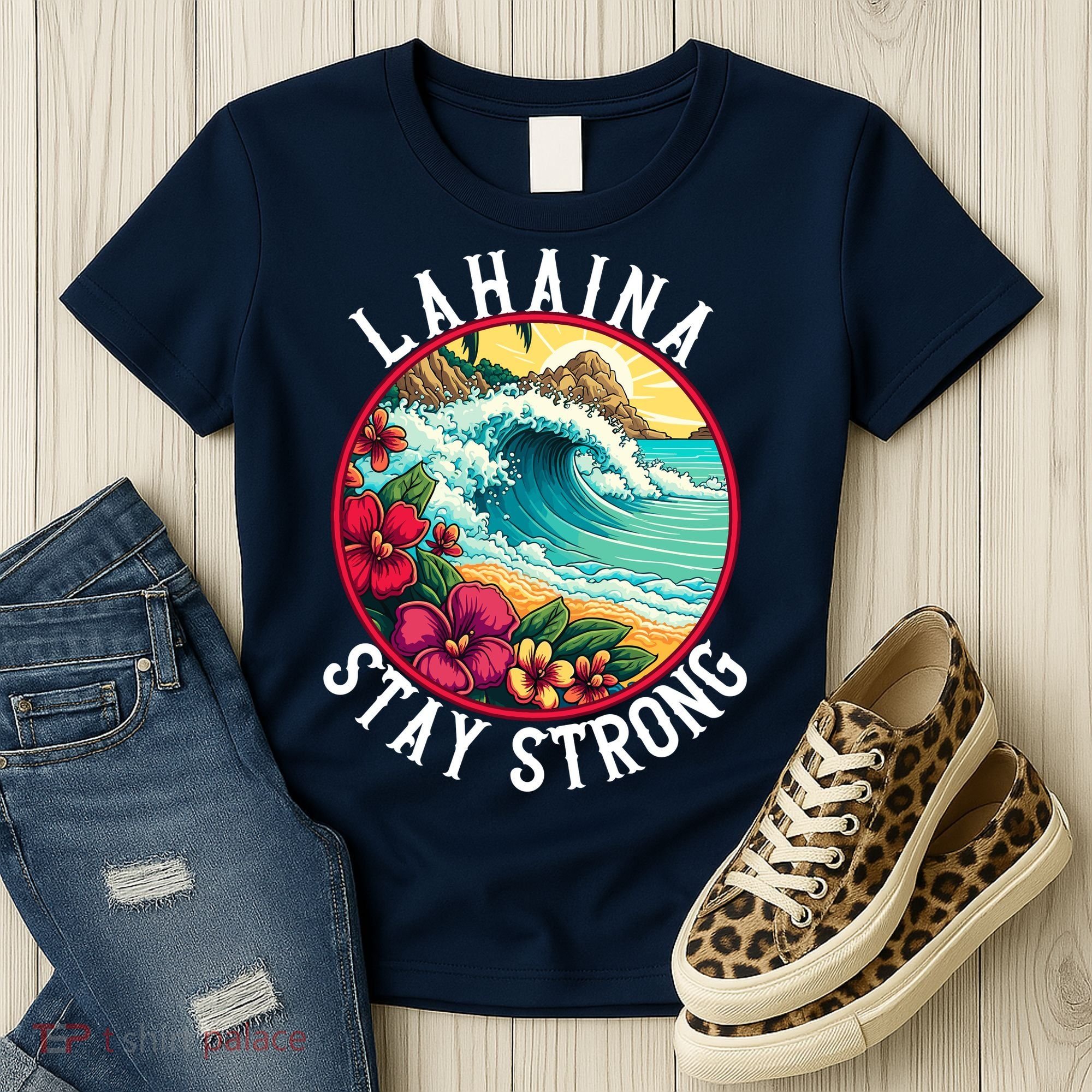Lahaina Stay Strong Lahaina Fires Maui Strong Support Hawaii Hawaii Fires Women's T-Shirt