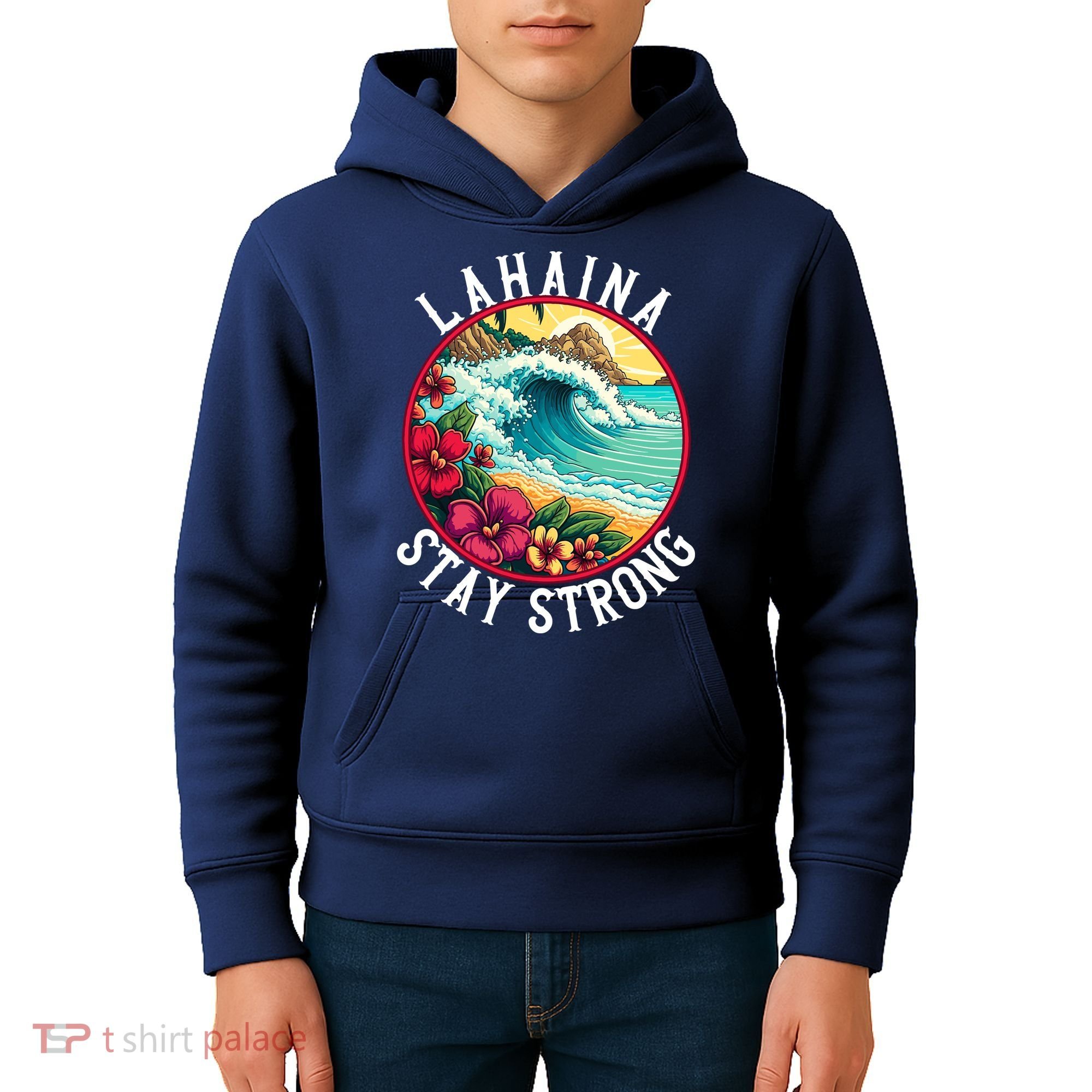 Lahaina Stay Strong Lahaina Fires Maui Strong Support Hawaii Hawaii Fires Kids Hoodie