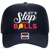 Let's Slap Some Balls Table Tennis Ping Pong Paddle Hat thumb 0