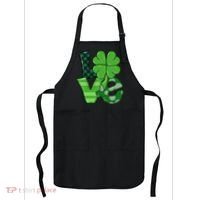 Love Shamrock St Patricks Day Apron thumb 0