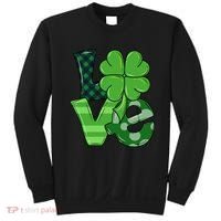 Love Shamrock St Patricks Day Sweatshirt thumb 0