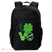Love Shamrock St Patricks Day Backpack thumb 0