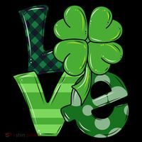 Love Shamrock St Patricks Day Bucket Hat thumb 4