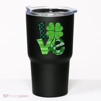 Love Shamrock St Patricks Day Tumbler thumb 0