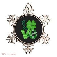 Love Shamrock St Patricks Day Ornament thumb 0
