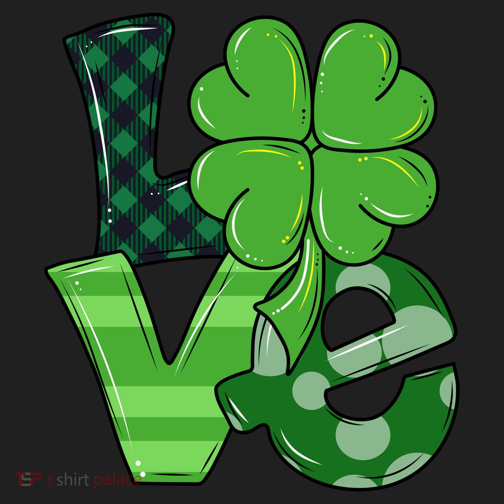 Love Shamrock St Patricks Day Hat