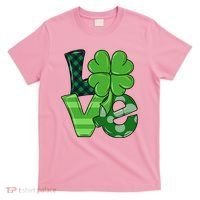 Love Shamrock St Patricks Day T-Shirt thumb 0