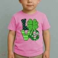 Love Shamrock St Patricks Day Toddler T-Shirt thumb 2