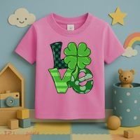 Love Shamrock St Patricks Day Toddler T-Shirt thumb 3