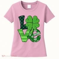 Love Shamrock St Patricks Day Women's T-Shirt thumb 0