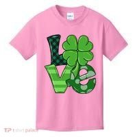 Love Shamrock St Patricks Day Kids T-Shirt thumb 0