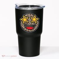 Leopard Star Smiley Face Cute Tumbler thumb 0