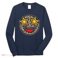 Leopard Star Smiley Face Cute Long Sleeve Shirt thumb 0
