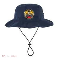 Leopard Star Smiley Face Cute Bucket Hat thumb 0