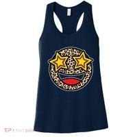 Leopard Star Smiley Face Cute Women's Tank Top thumb 0