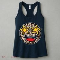 Leopard Star Smiley Face Cute Women's Tank Top thumb 3