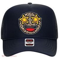 Leopard Star Smiley Face Cute Hat thumb 0