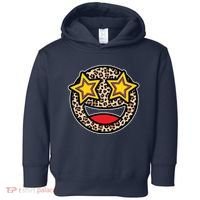 Leopard Star Smiley Face Cute Toddler Hoodie thumb 0