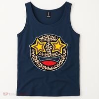 Leopard Star Smiley Face Cute Tank Top thumb 2