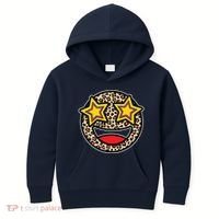 Leopard Star Smiley Face Cute Kids Hoodie thumb 0