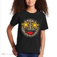 Leopard Star Smiley Face Cute Kids T-Shirt thumb 2