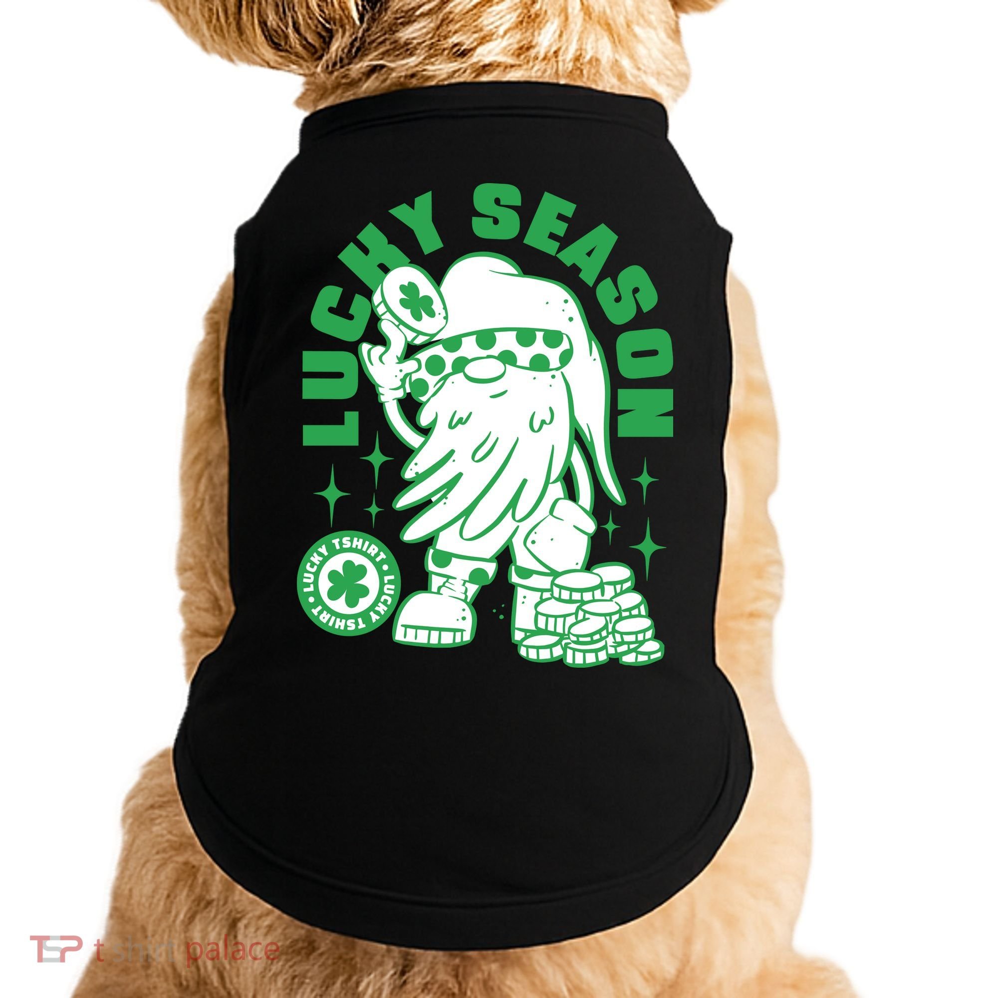 Lucky Season St Patrick's Day Lucky Doggie Tank