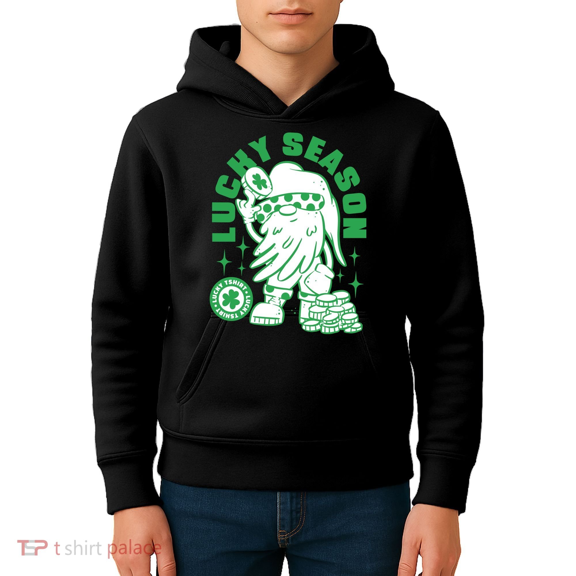 Lucky Season St Patrick's Day Lucky Kids Hoodie