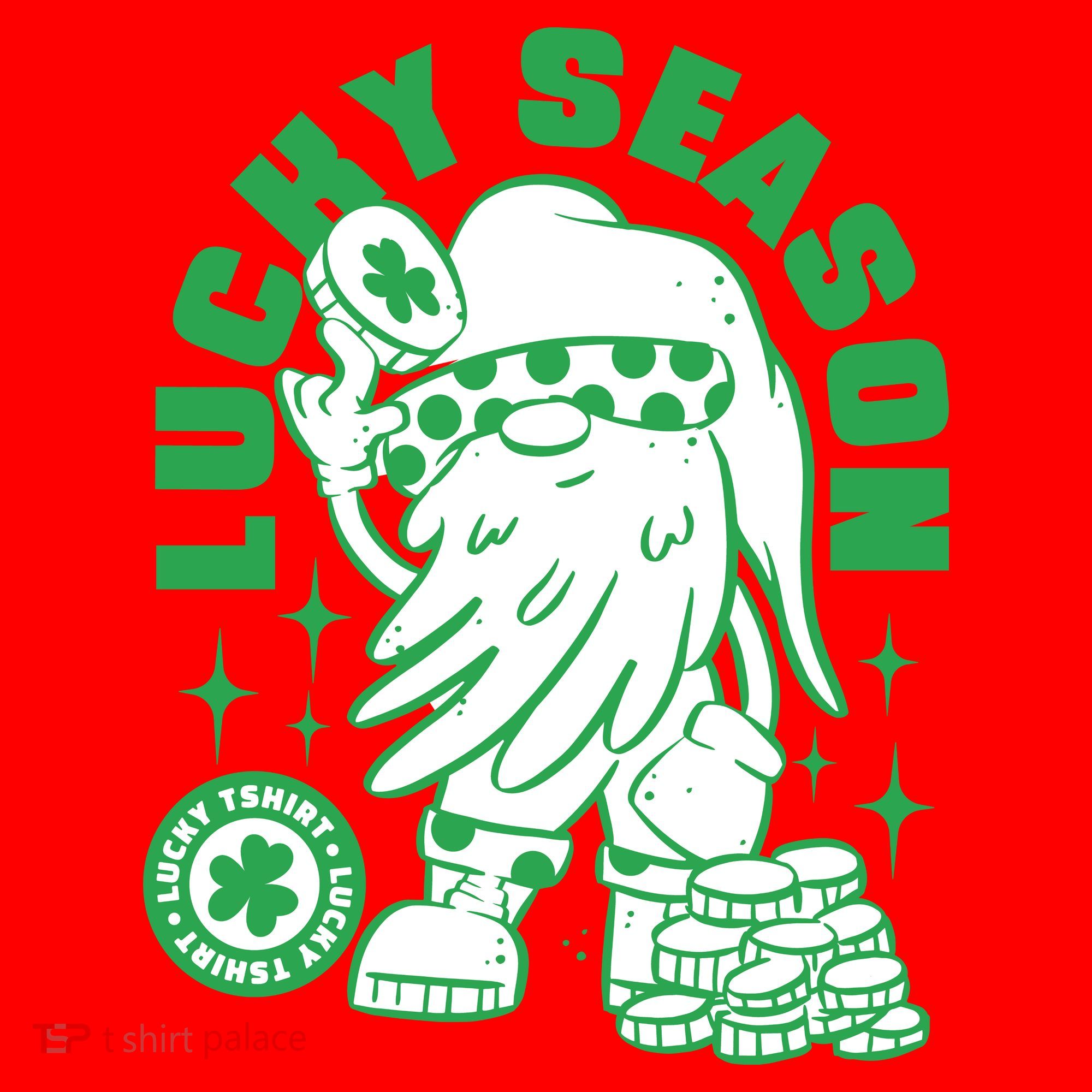 Lucky Season St Patrick's Day Lucky Santa Hat