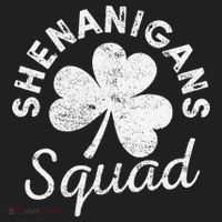 Leopard Shenanigan Squad st patrick green saint irish Women's Sweatshirt thumb 2