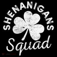 Leopard Shenanigan Squad st patrick green saint irish Doggie Tank thumb 4
