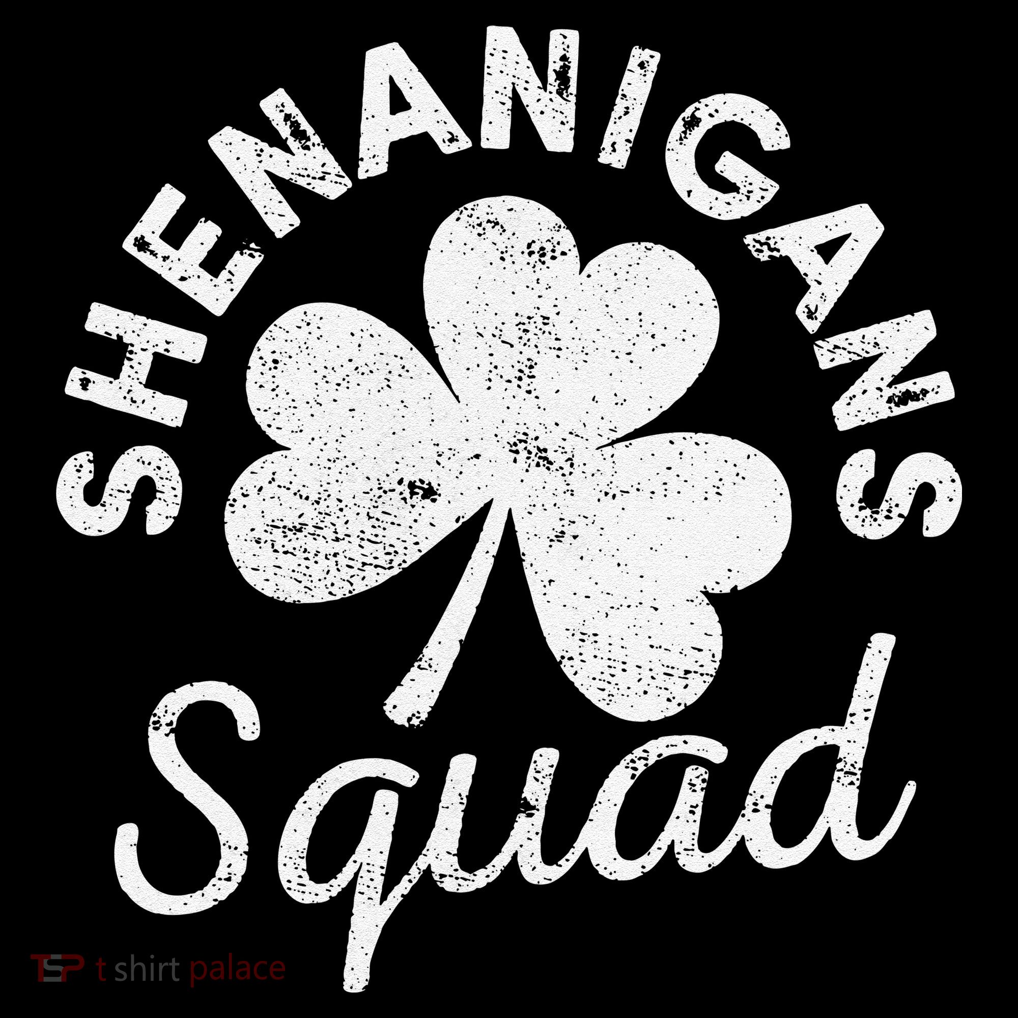 Leopard Shenanigan Squad st patrick green saint irish Apron