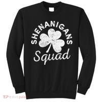 Leopard Shenanigan Squad st patrick green saint irish Sweatshirt thumb 0
