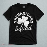 Leopard Shenanigan Squad st patrick green saint irish T-Shirt thumb 5