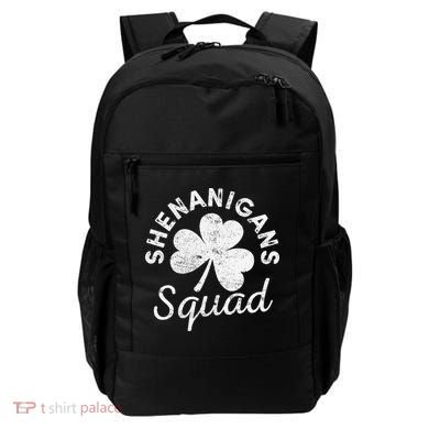 Leopard Shenanigan Squad st patrick green saint irish Backpack
