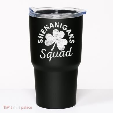 Leopard Shenanigan Squad st patrick green saint irish Tumbler