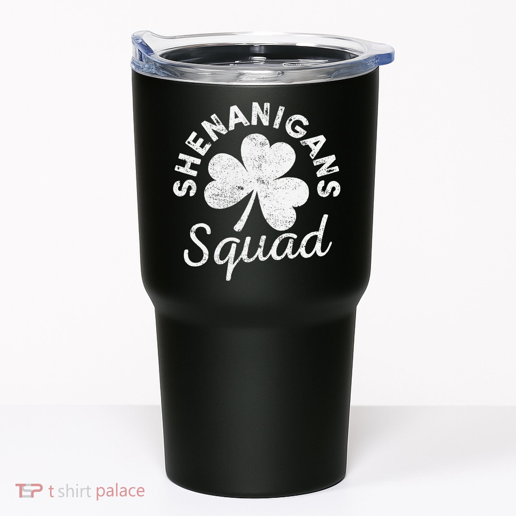 Leopard Shenanigan Squad st patrick green saint irish Tumbler