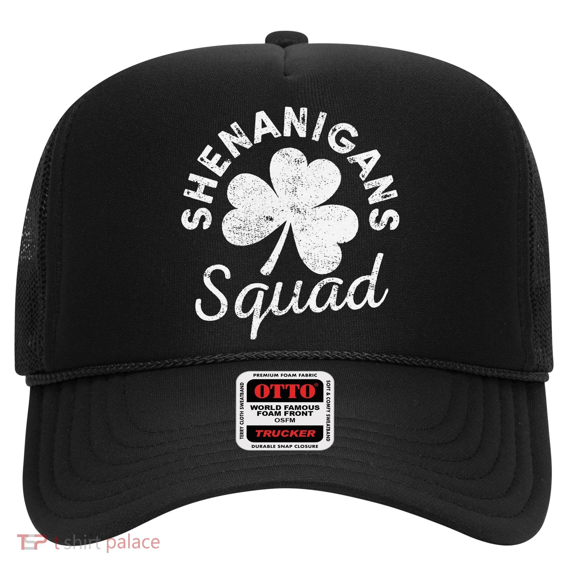 Leopard Shenanigan Squad st patrick green saint irish Hat