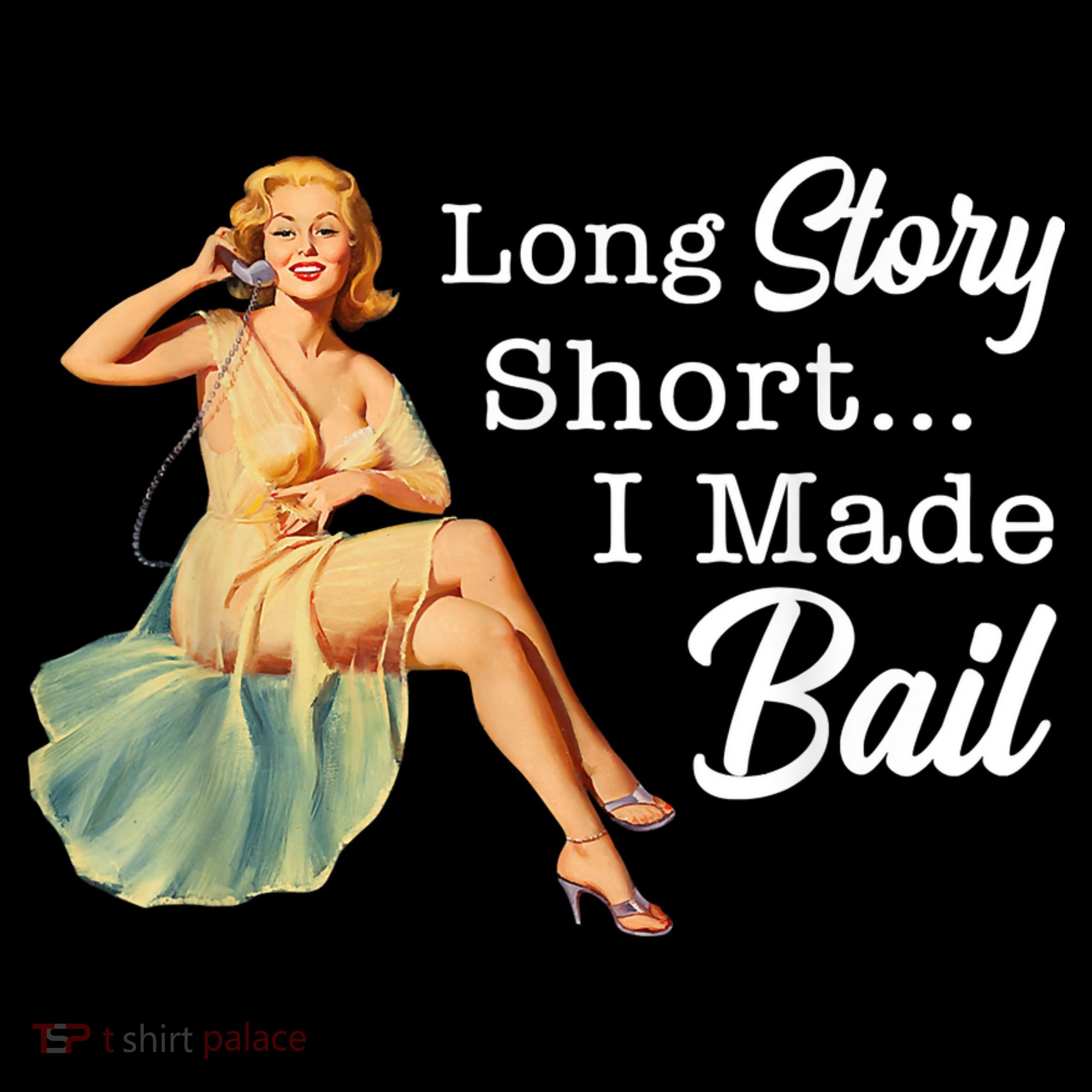 Long Story Short I Made Bail Bucket Hat