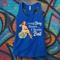 Long Story Short I Made Bail Women's Tank Top thumb 3